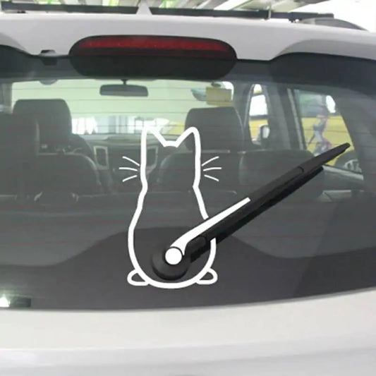 Cat Tail Sticker for Rear Wiper
