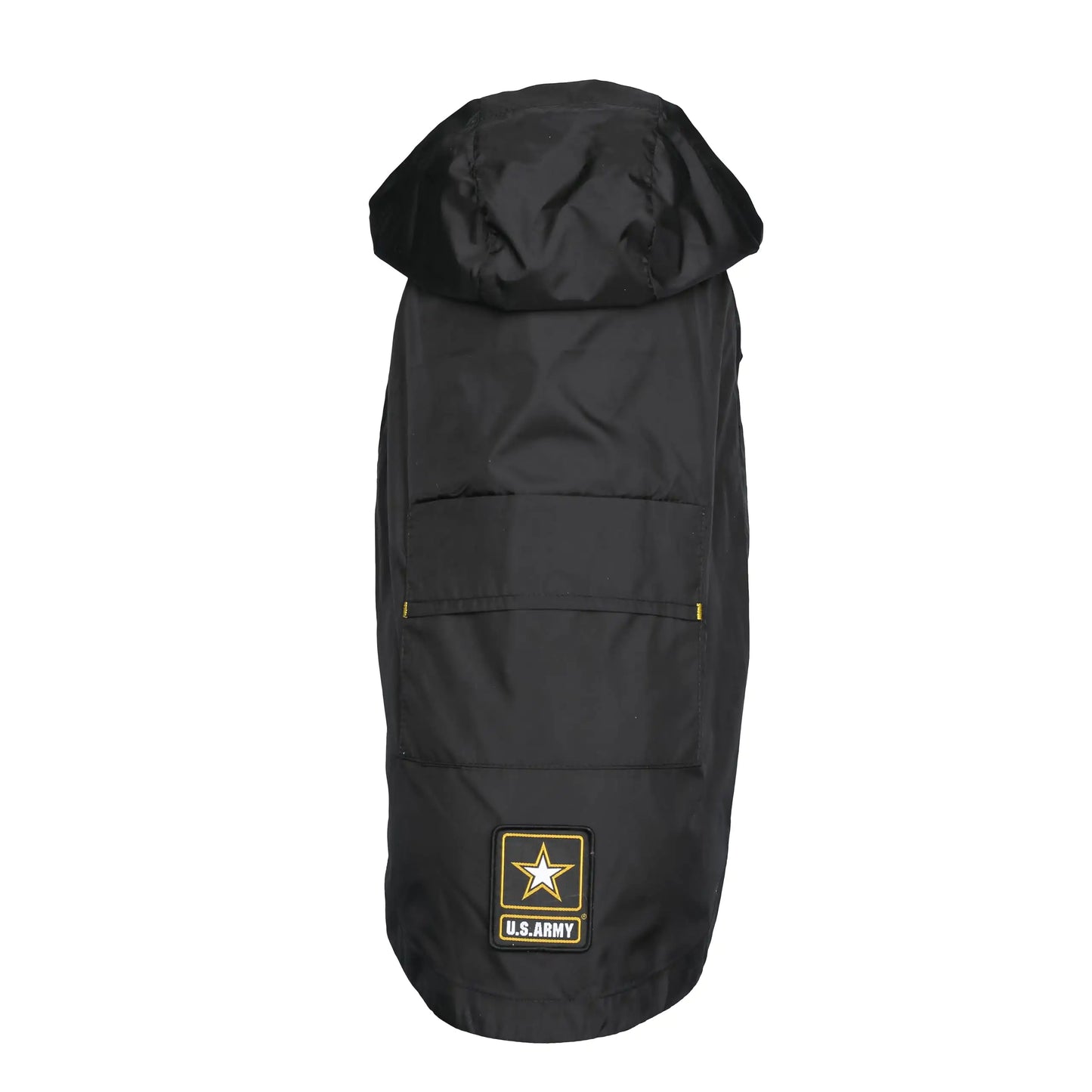 US Army® Packable Black Dog Raincoat